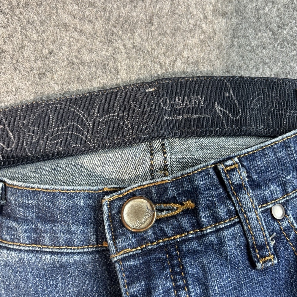 Wrangler Q Baby Bootcut Jeans Women's 7/8 x 36 (Fits 32x34.5) Riding Western - Picture 9 of 15